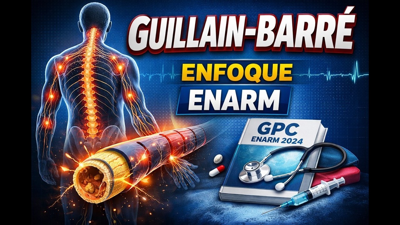 Síndrome de Guillain-Barré: abordaje clínico ENARM