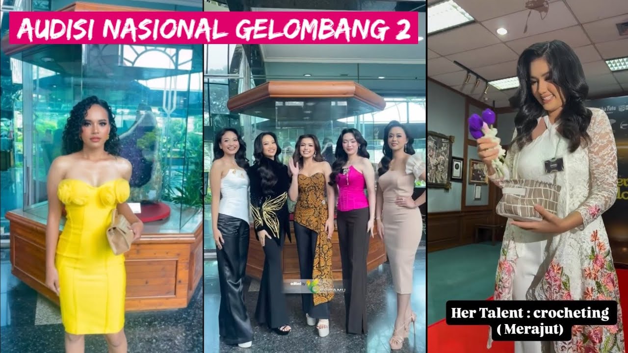 MEREKA YG DIPANGGIL KEMBALI..Day 2 Gelombang 2 Audisi Nasional Puteri Indonesia 2026