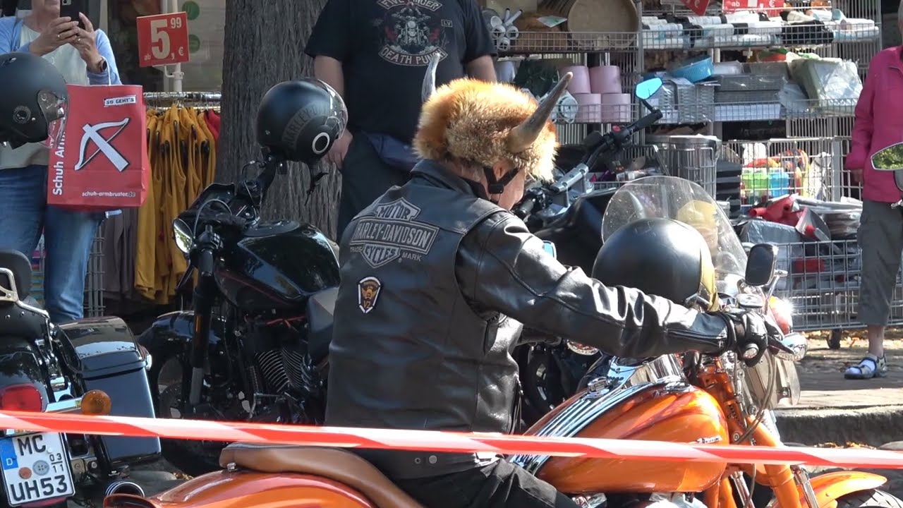 Fehmarn Days of American Bikes 2023 - die Biker kommen an #fehmarndays #americanbikes #harleys