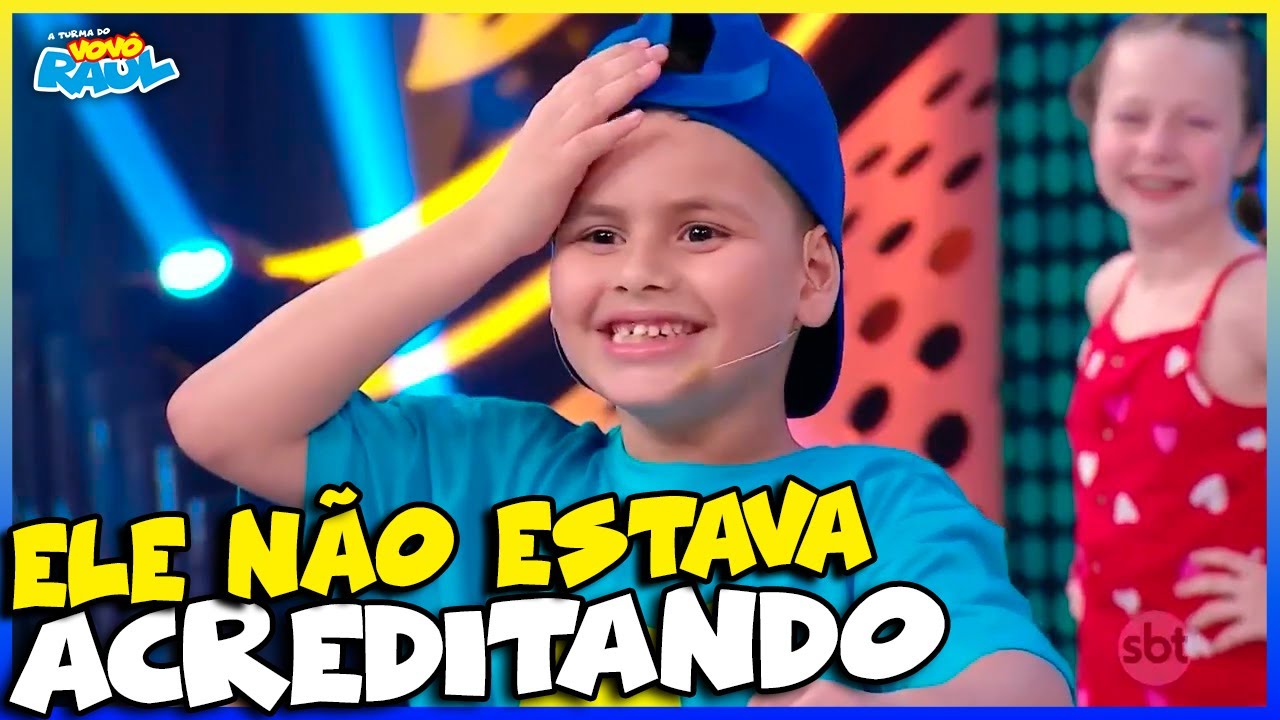 HENZO "Eu Sou o Luccas" | A TURMA DO VOVÔ RAUL GIL