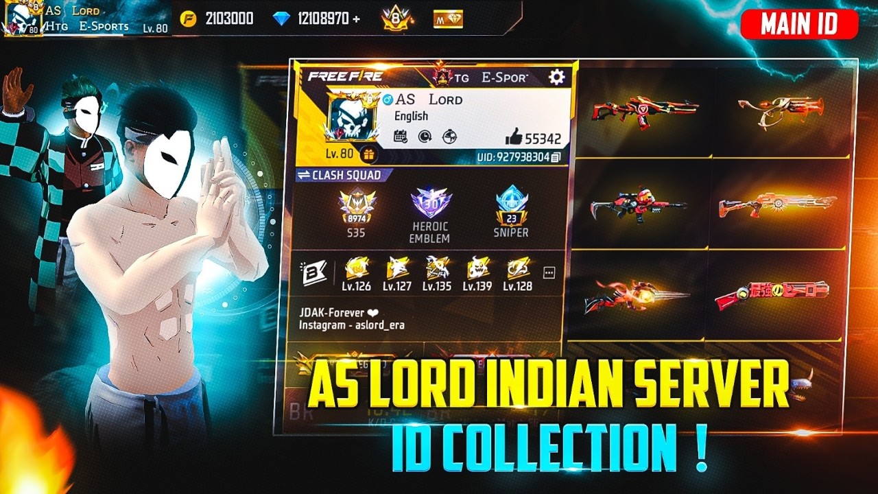AS Lord INDIAN Server ID Collection Reveal 😱 India Server Best ID or Wot ❓ 1st Video On Youtube 💥