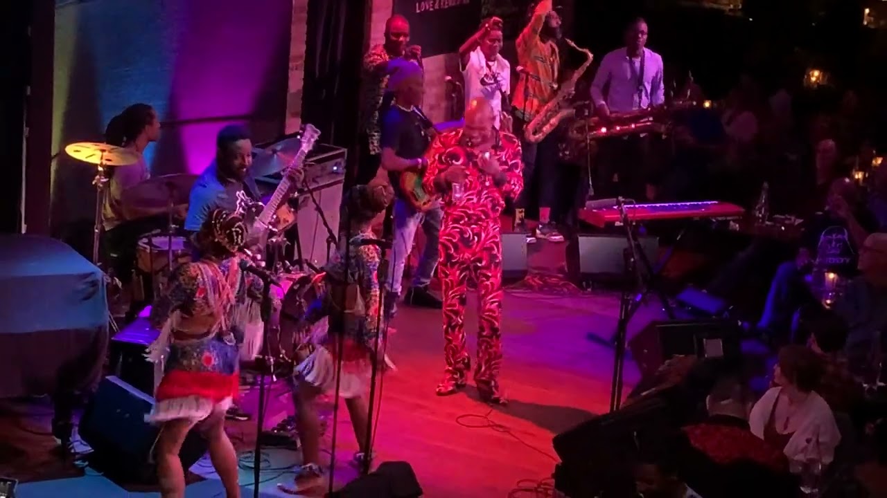 Seun Kuti & Egypt 80 opening song at Dakota in Minneapolis