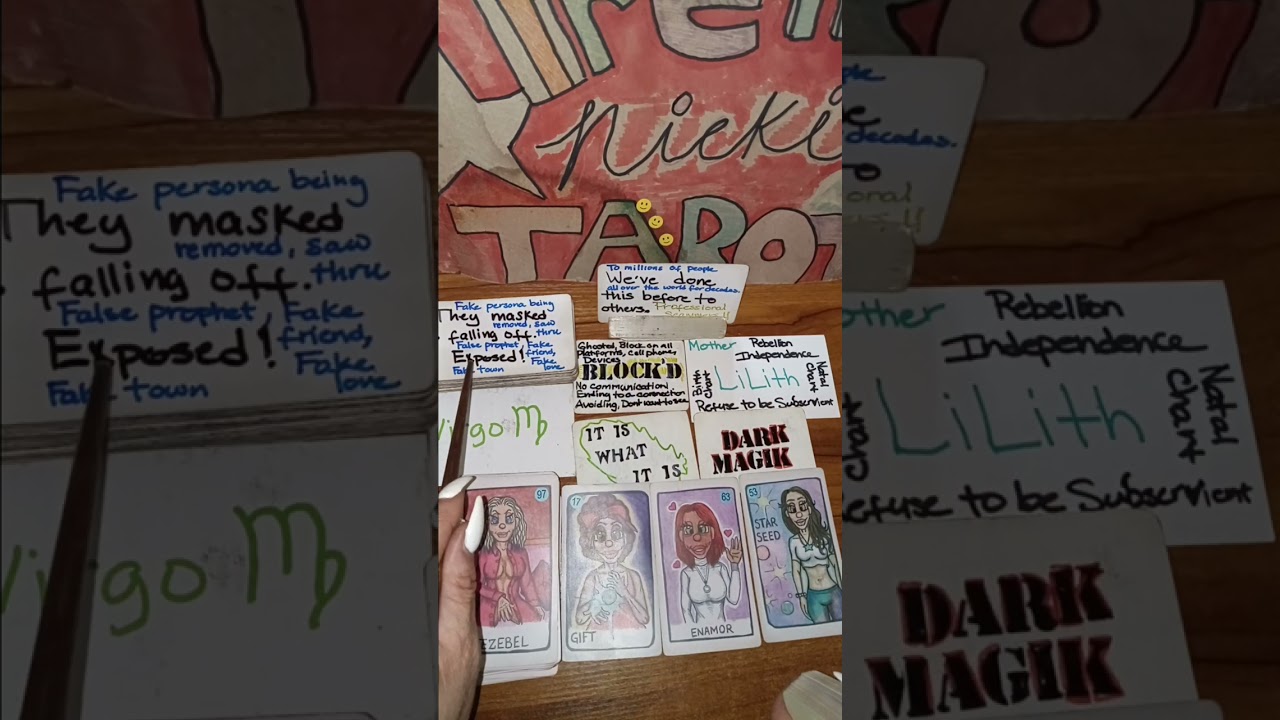 Karmic Jezebel worried they going to jail.😈⚖☯#storytelling #tarot #fortunetelling #tarotreader