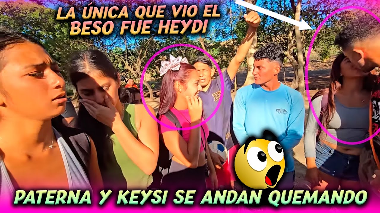 INCREIBLE! Keisy y Paterna SE BESAN cuando Camarón quitó la camara.NO pensaron que volveria a grabar