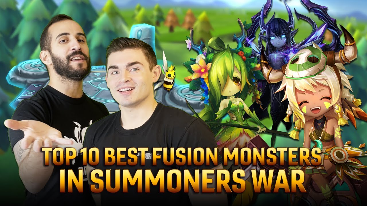 The Top 10 Best Fusion Monsters in Summoners War!