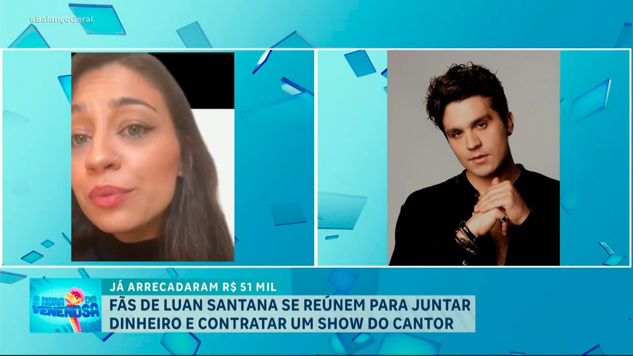 A HORA DA VENENOSA 29.03: Fãs de Luan Santana criam plano para ficar pertinho do cantor