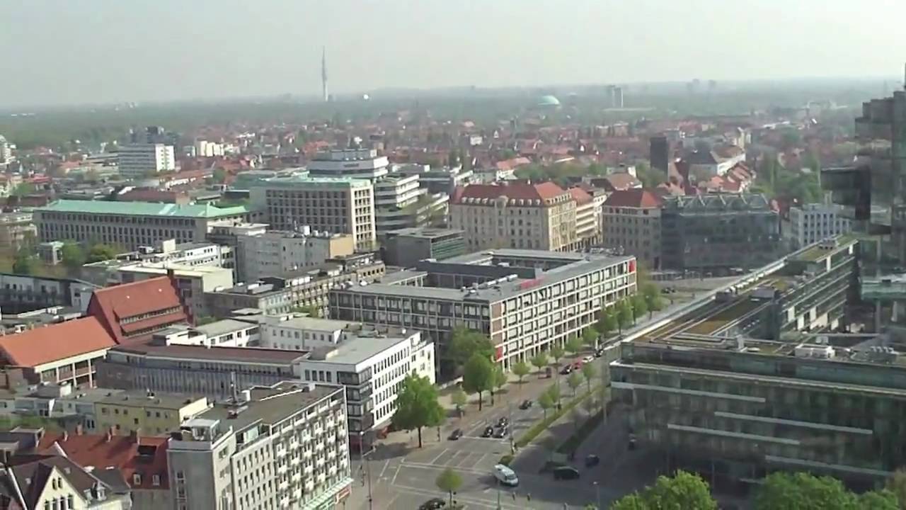 die Aussicht vom neuen Rathaus Hannover, ein tolles Panorama von der Kuppel gesehen von Thilo HD