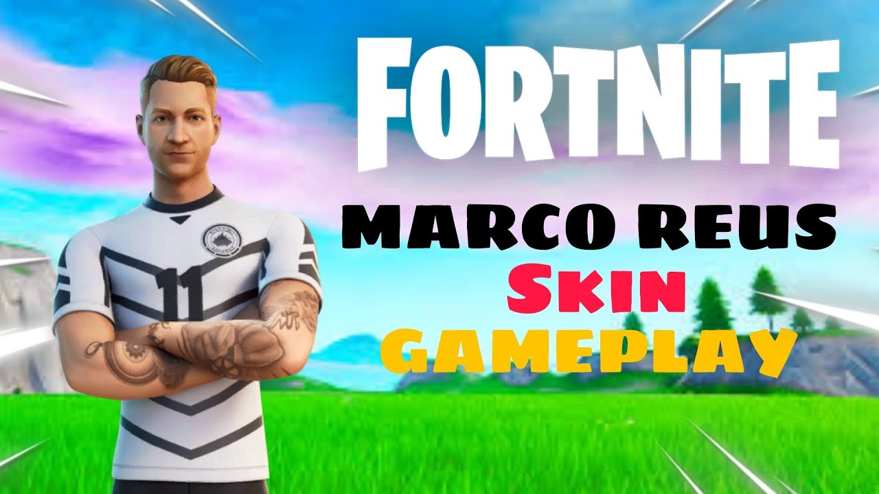 MARCO REUS SKIN GAMEPLAY!