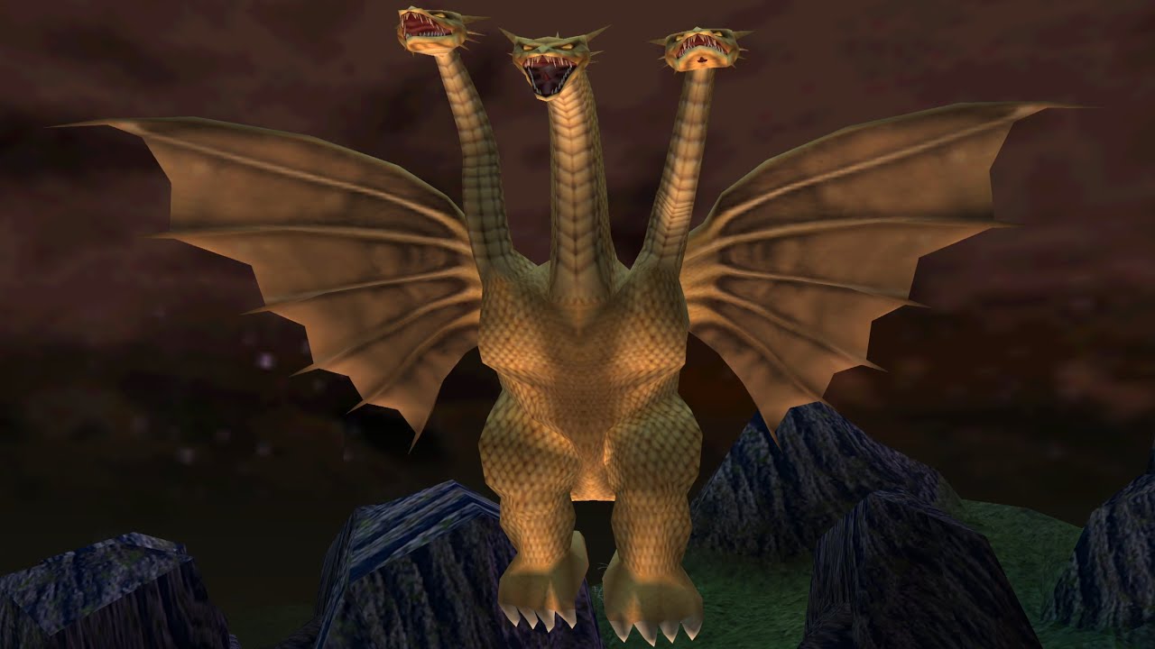 Godzilla: Save The Earth - King Ghidorah Action Mode (Hard) [PS2]