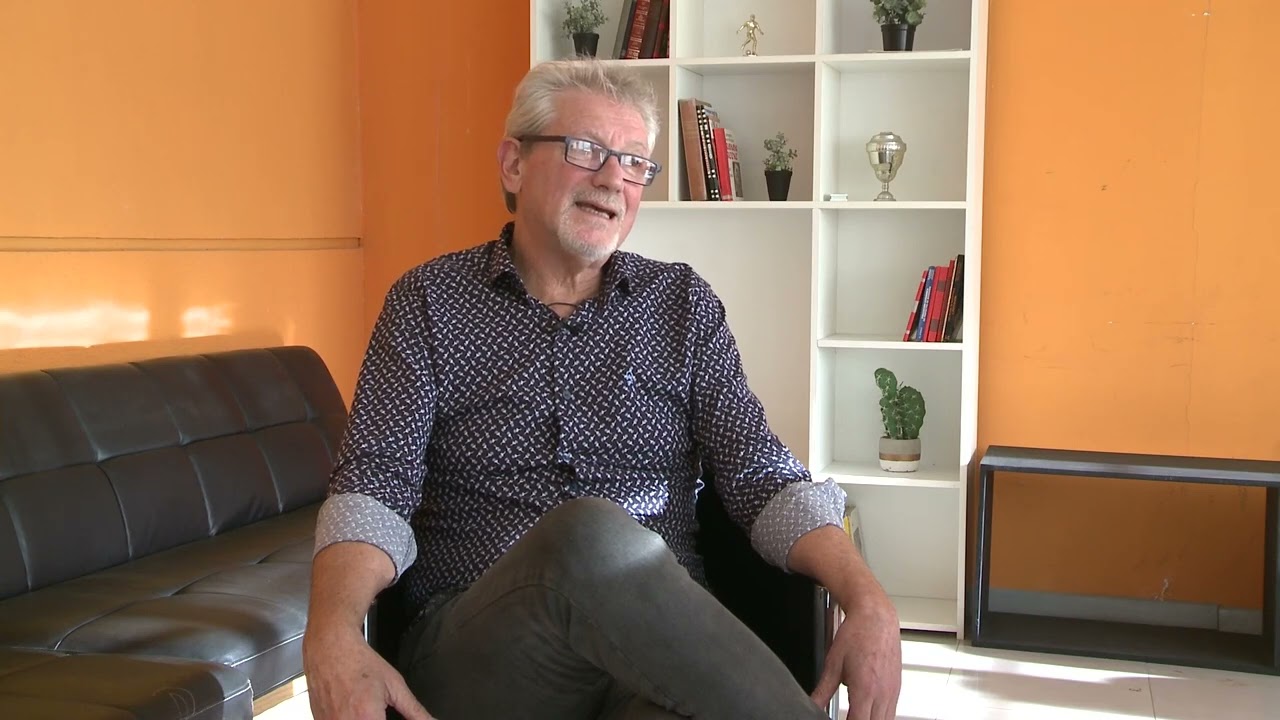 Sergio Rascovan en la TV de la Universidad Nacional de Cuyo. Mayo de 2023