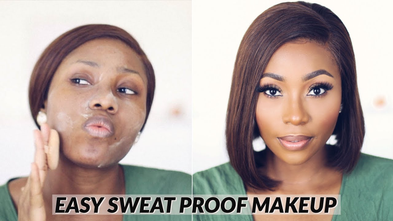 SIMPLE EVERYDAY MAKEUP FOR HOT WEATHER (SWEAT PROOF, HEAT PROOF) | DIMMA UMEH