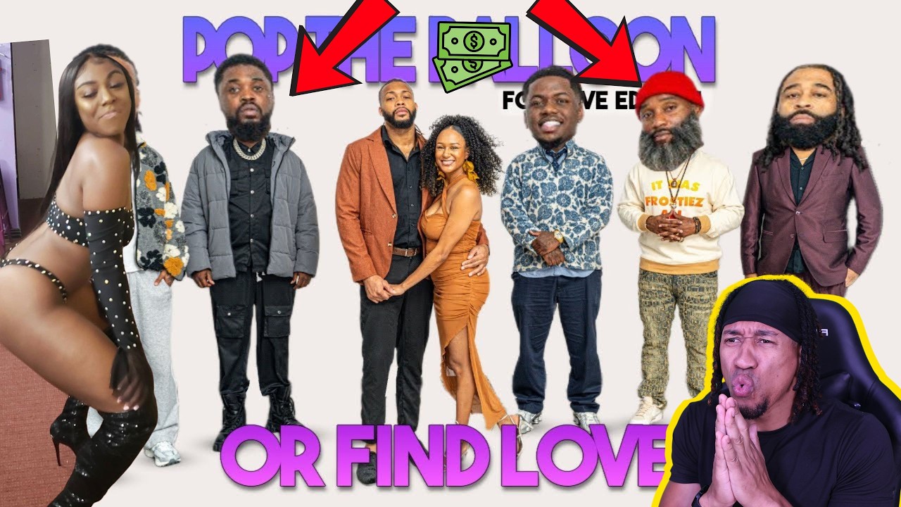 🤪 Retired STRIPPER Likes WOMEN TOO! Ep 34 Pop The Balloon Or Find Love  FGE (TPindell REACTION)
