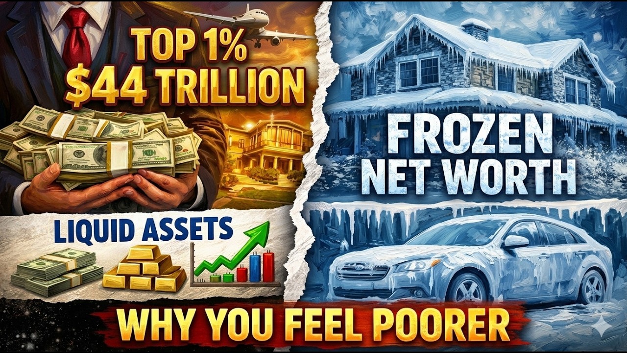 US Wealth Gap Explained - The $44T Paper Wealth Trap Crushing The Middle ClassThe US