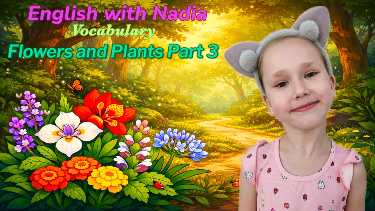 Flowers and Plants Vocabulary/ Part 3
