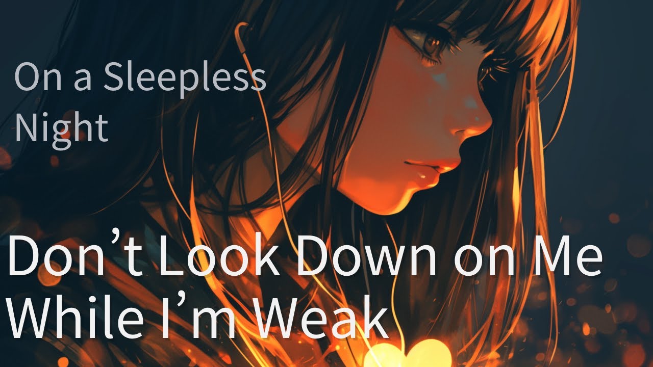 【洋楽Playlist】無理に明るくならない夜🖤🫧 病みかわ強気POP「Don’t Look Down on Me While I’m Weak」【Sweet Nightmare】