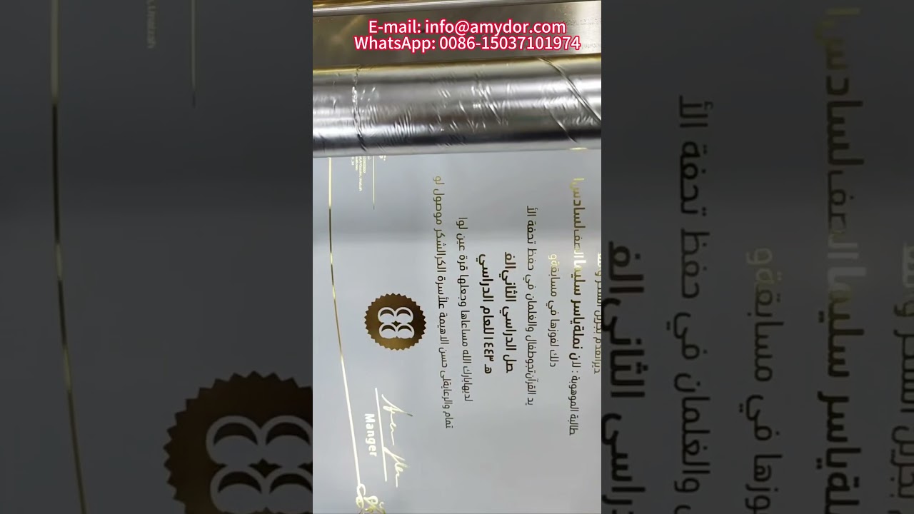 Machine d'impression &agrave; chaud 360D pour invitations, certificats papier