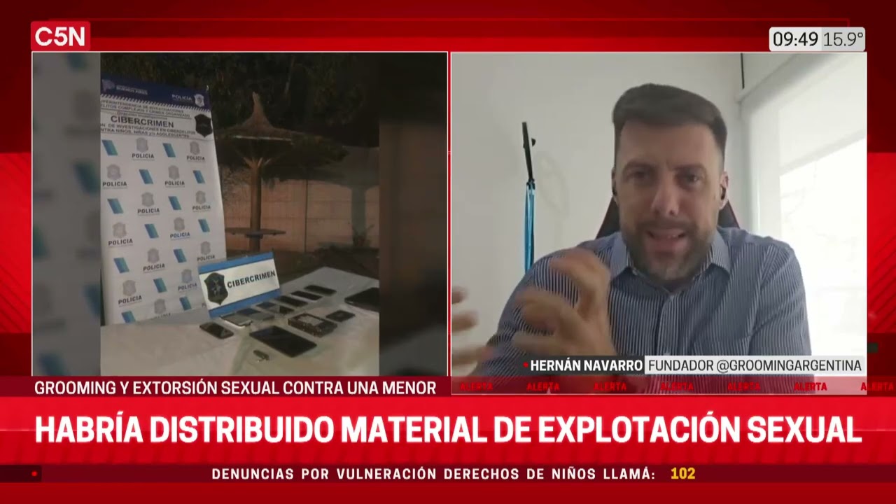 CAYÓ un COMERCIANTE PEDÓFILO que CAPTABA MENORES en REDES: HABLA el FUNDADOR de GROOMING ARGENTINA
