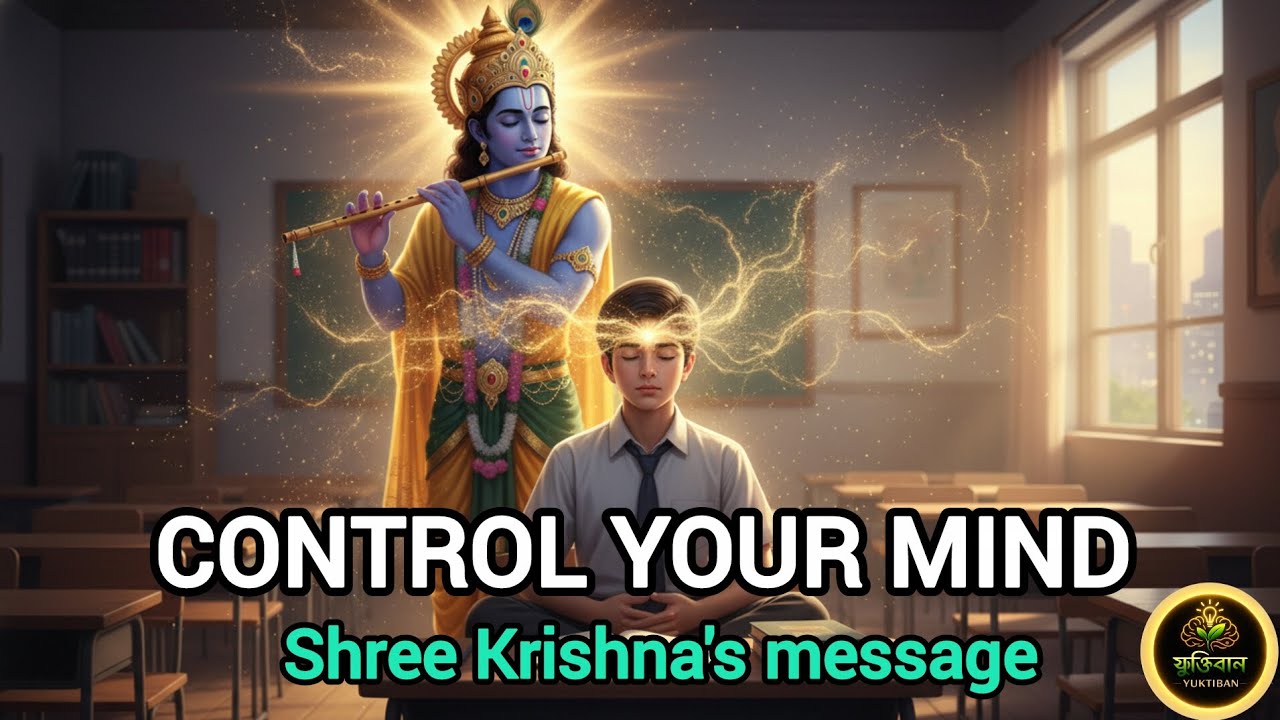 মনকে কিভাবে নিয়ন্ত্রণ করবে || How to control your mind || Shree Krishna's message!