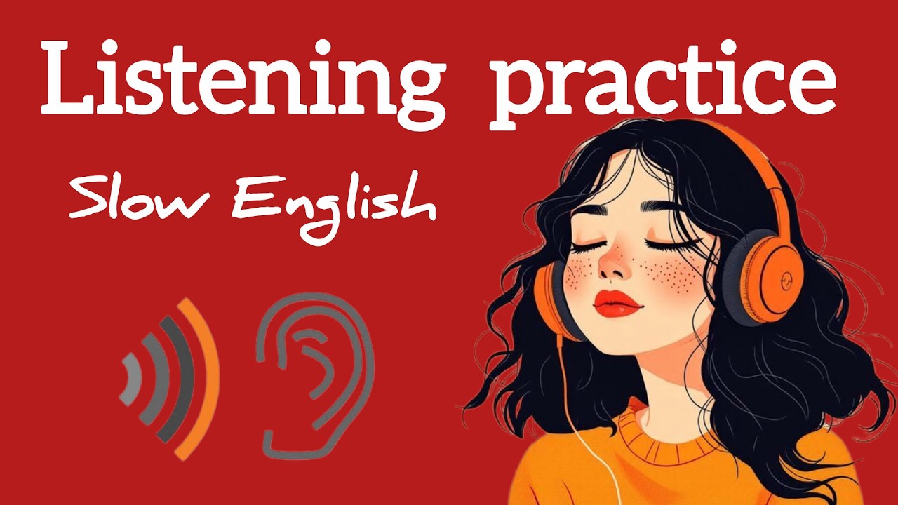 Learn English With Podcast | slow English listening & Fluency practice | A1 & A2 shadowing  practice