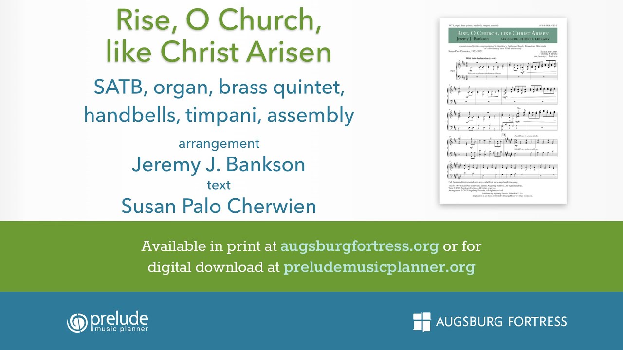 Rise O Church like Christ Arisen - arr. Jeremy J. Bankson
