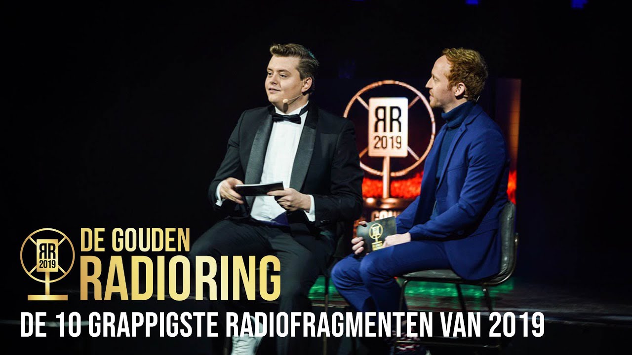 Dit zijn de 10 grappigste radiofragmenten van 2019 | Het Gouden RadioRing Gala 2019