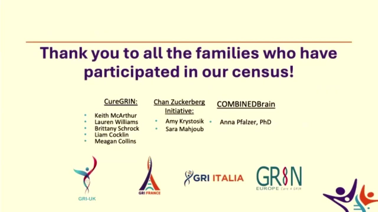 Similarities and Surprises: Comparing Symptoms & Unique Presentations of 8 GRIA and GRIN Disorders