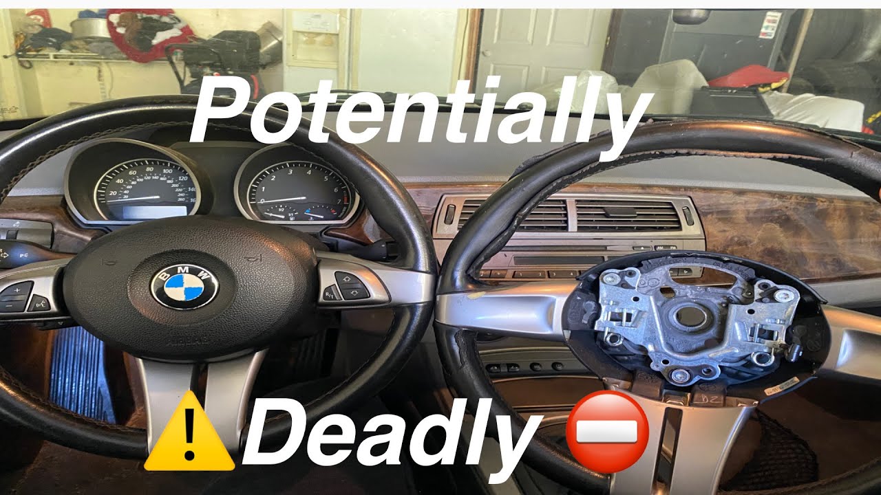 How to remove BMW Z4 steering wheel (BMW z4 rebuild part 3)