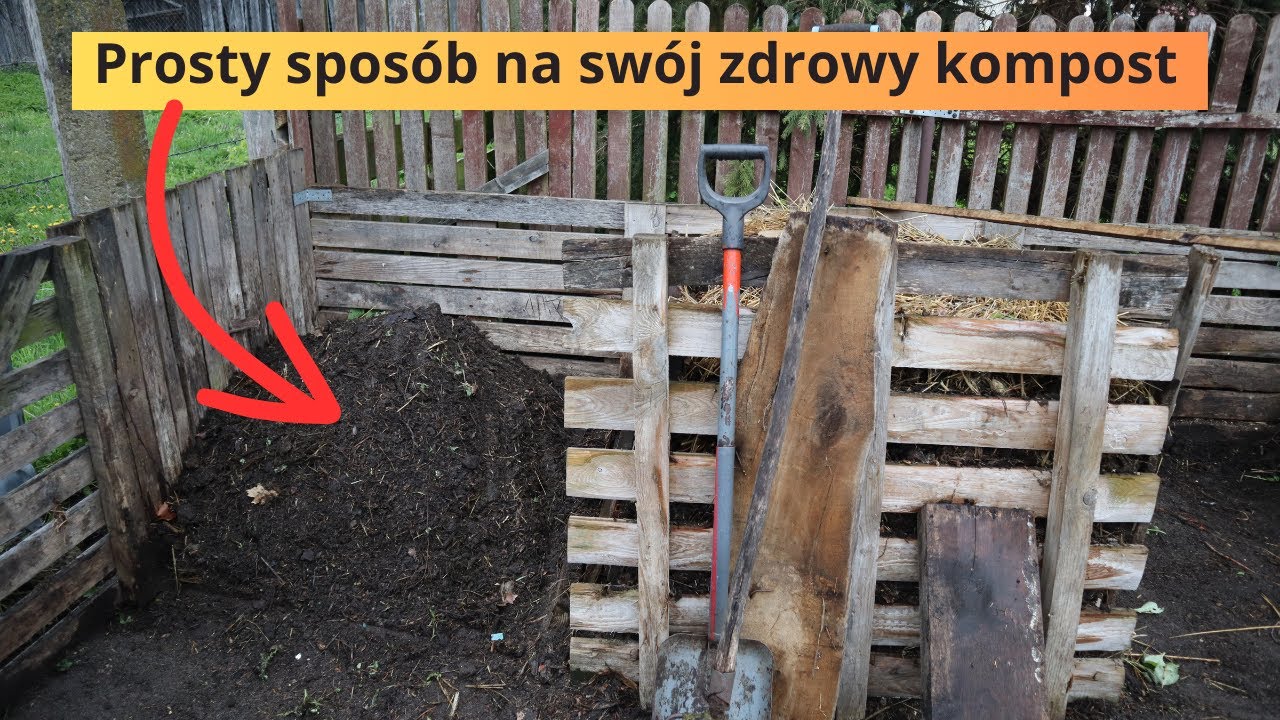 Zakładanie kompostownika/ziemia kompostowa przy niewielkim wysiłku pracy.