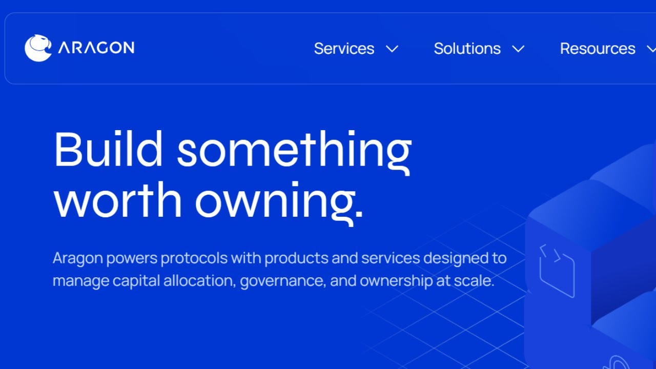 Programmable Ownership Tokens - with Aragon