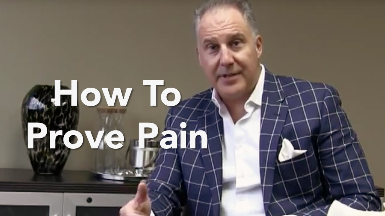 How to Prove Pain - Teggart Injury Law