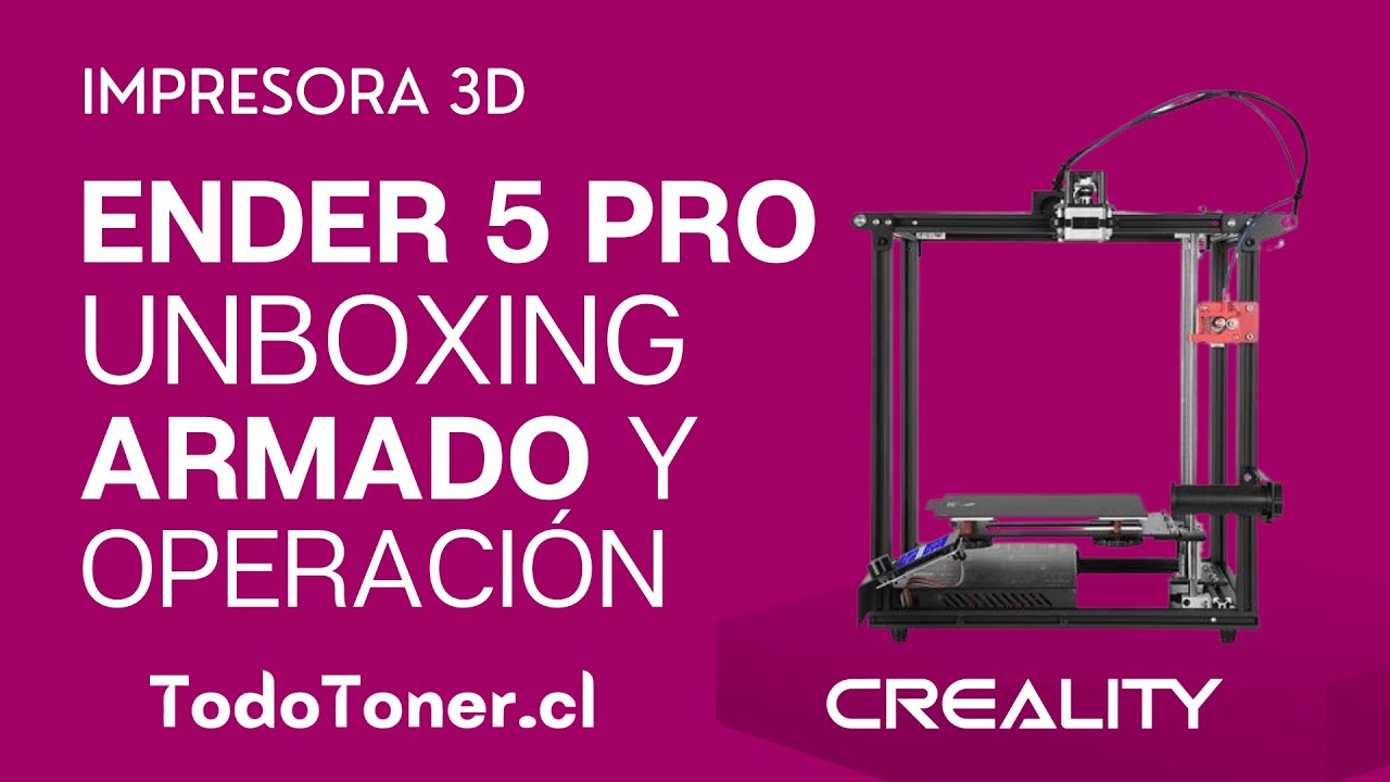 Ender 5 Pro Creality ⭐ - Armado - Tutorial - Montaje - Unboxing 🛠