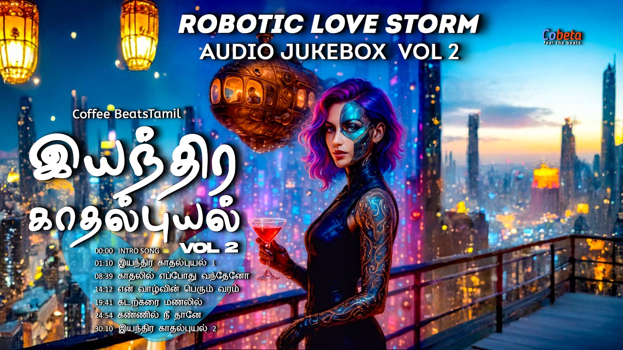 இயந்திரக் காதல்புயல்  AudioJukebox Vol 2 | COBETA | Coffee BeatsTamil Original|RomanticLoveMelodies