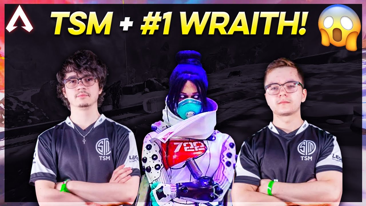 TSM Played With The #1 WRAITH IN THE WORLD! And This Happened... | Apex Legends