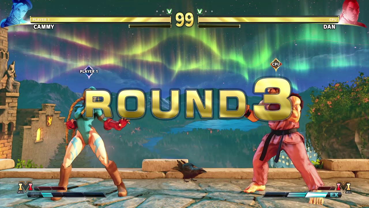 STREET FIGHTER V Cammy vs Dan