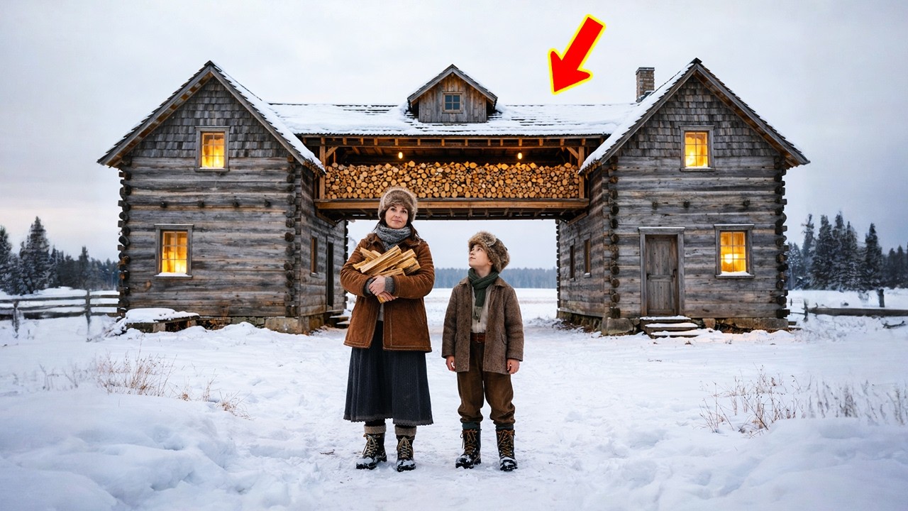 Neighbors Mocked How a Single Mother Stored Firewood — Until the First Storm Silenced Them…