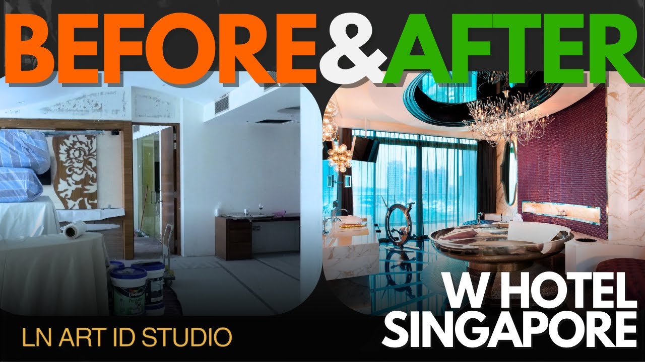 How we transformed a 5 Star Hotel in Singapore I W Hotel Sentosa