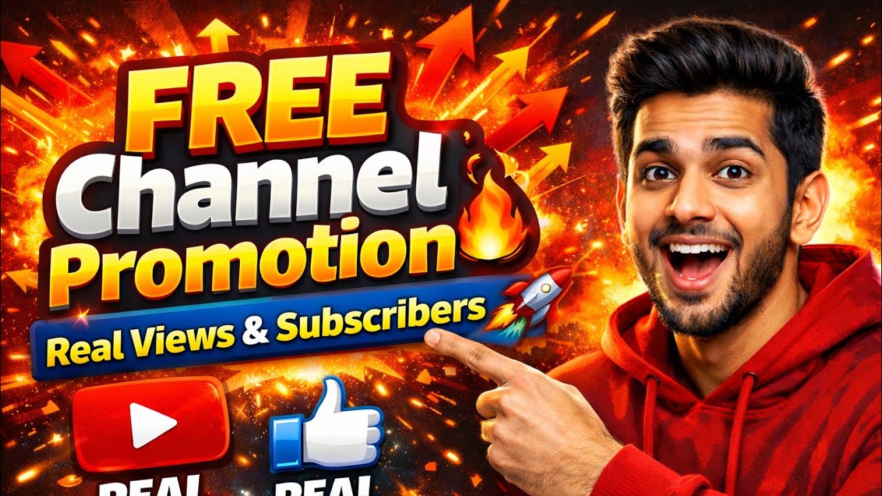 🚀 Apne Channel Ko Banaye Famous | Channel Promotion #youtubegrow #growyourchannel #realsubscribers