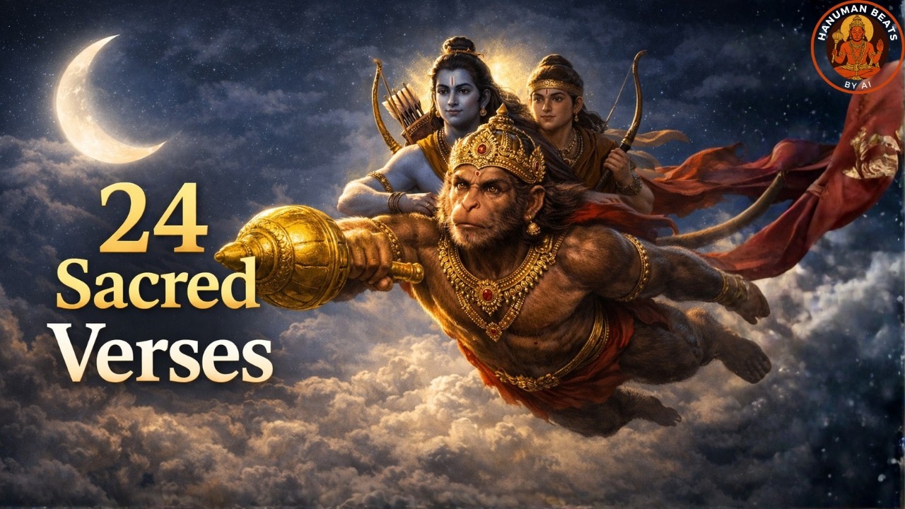 Hanuman Chaturvimsati – 24 Sacred Verses Praising Hanuman | Hanuman Stuti |  ByJagadguru of Sringeri