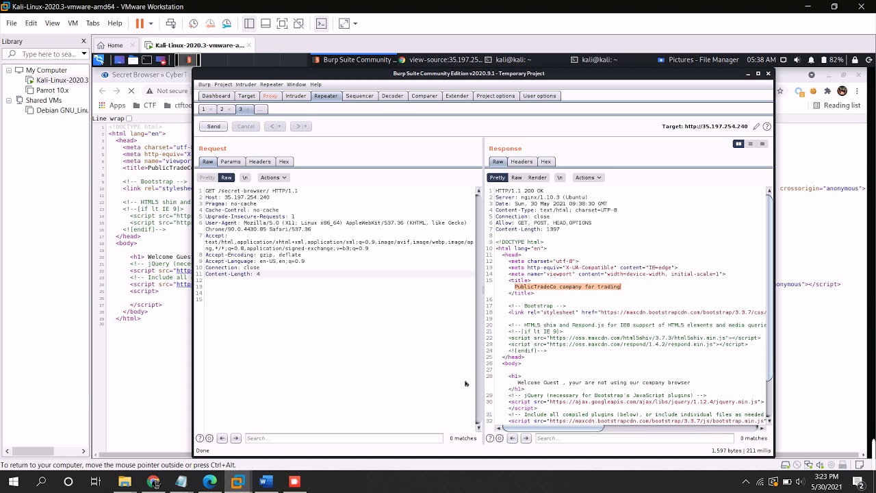 secret _browser| writeups | cybertalents