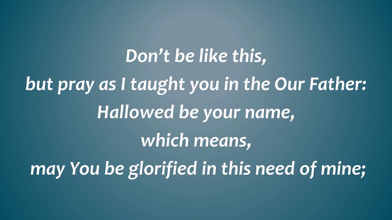 Dolindo Ruotolo - Jesus, You Take Over - a little shorter version with more heart :)