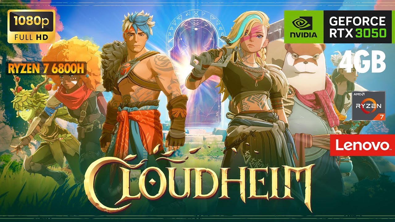 CLOUDHEIM Demo | RTX 3050 Laptop | Ryzen 7 6800H | 16GB(2x8) | 1080P Gametest