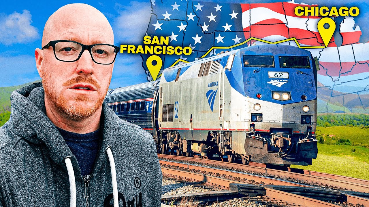 I Took America's LONGEST Sleeper Train: 3 Days!