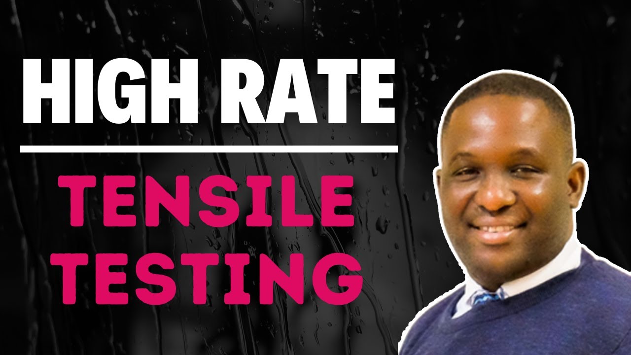 How to Perform High Rate Tensile Testing