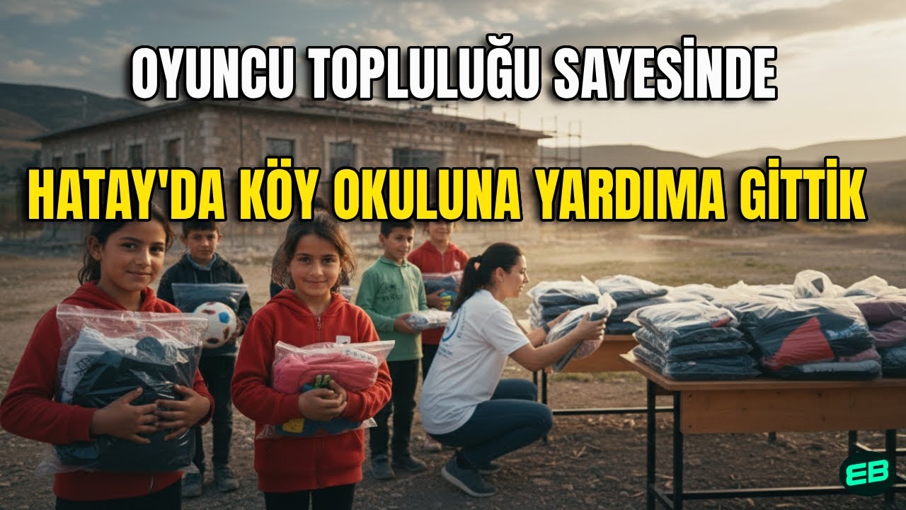 Hatay'ın Unutulmadığını Gösteren Belgesel | Oyuncu Topluluğu İle Köy Okulu Belgeseli