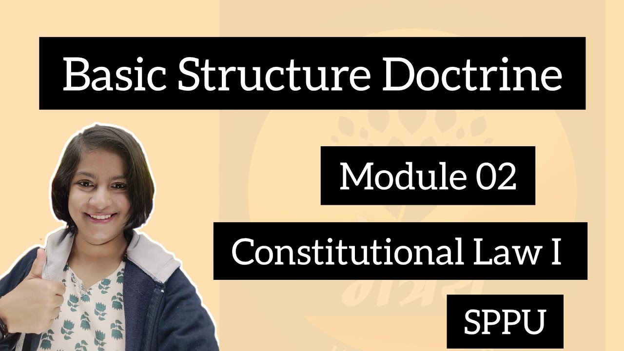 Basic Structure Doctrine| Constitutional Law| Marathi explanation| SPPU| Anuja Jaitpal 