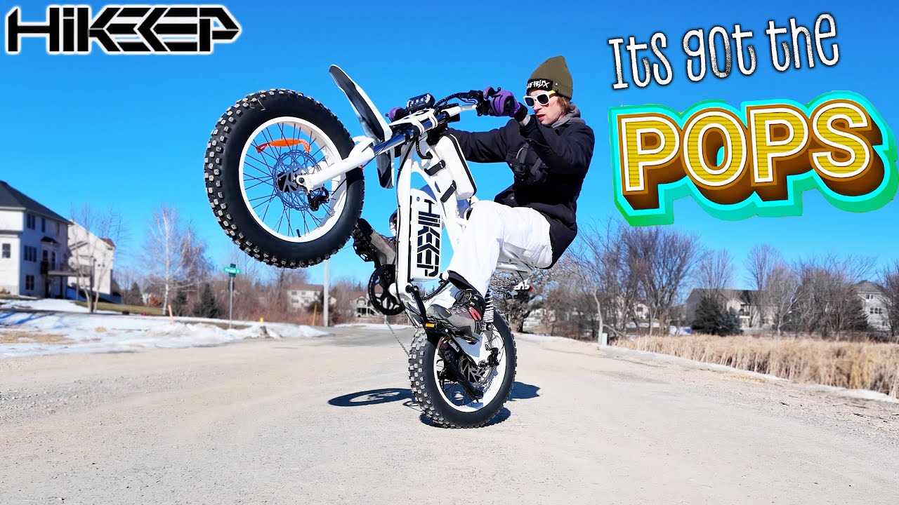 HIKEEP MA-S Electric Dirt Bike (Full Send) Review. Extreme off Road weather testing! This Ebike rips