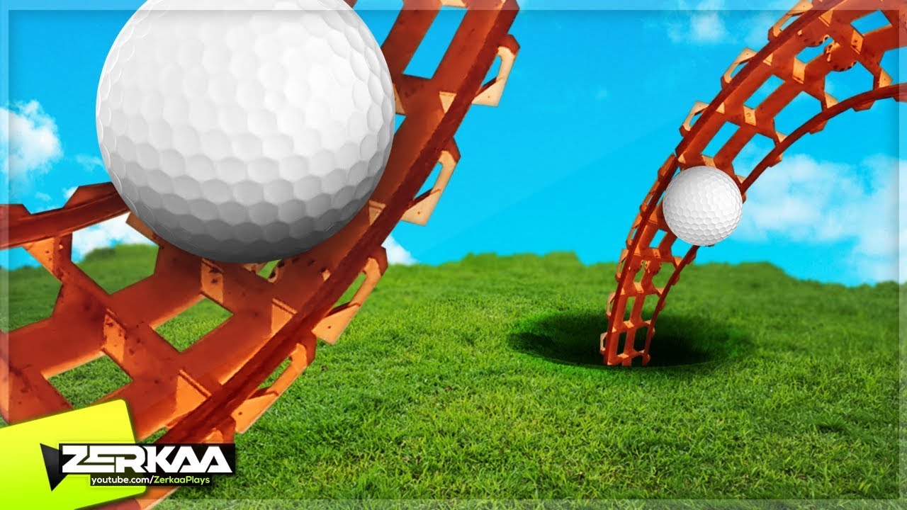BIGGEST GOLF ROLLERCOASTERS! (Golf It)