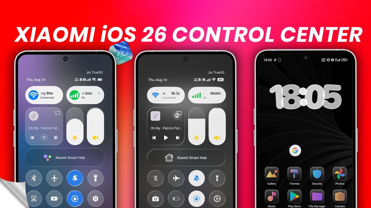 Customize HyperOS Control Center to NEXT LEVEL On Any Xiaomi, Redmi, & POCO Device 🔥 Cool icons