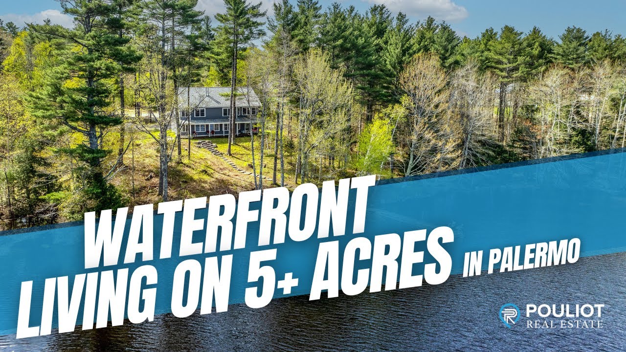 Inside a 3,500 Sq Ft Waterfront Home on 5.36 Acres | Maine Real Estate