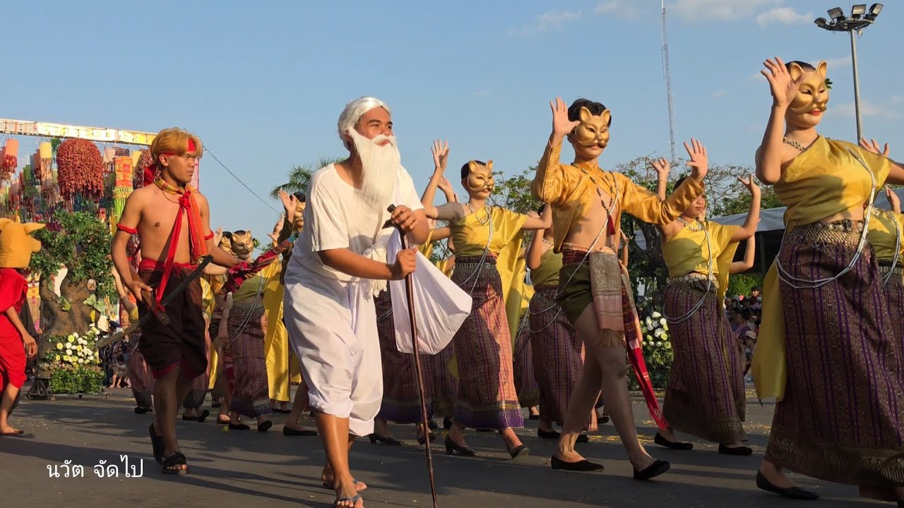 #4k #กัณฑ์ที่ 6 #กัณฑ์จุลพน #อำเภอพนมไพร #พระเวสสันดร #บุญผะเหวด #ร้อยเอ็ด 